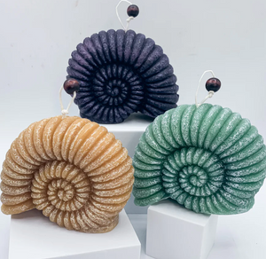 Discover the Tranquility of the Ocean with the Stunning Sea Snail Candle from SculptureStuff