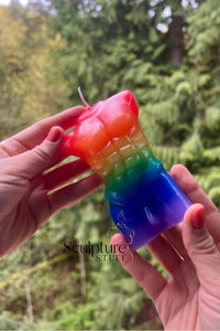  Gay candle, LGBTQ, Pride, Candlelight, Rainbow, Equality, Love, Diversity, Inclusivity, Flame, Home decor, Handmade, Artisanal, Celebration, Community, Scented, Unique, Support, Empowerment, Identity, Expression, Symbolism, Illumination, Unity, Decorative