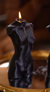 Skinny Female Candle, Slim Figure Sculpture, Petite Woman Decor, Elegant Body Candle, Delicate Silhouette Art, Slender Female Gift, Subtle Beauty Sculpture, Graceful Body Poses, Sleek and Minimalist Decor, Fashion Model Candle