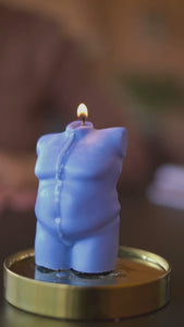 Feminine Power Decor / Exquisite Interior Design / Romantic Atmosphere / Hand-poured Wax Art / Stylish Home Elements / Decorative Candle Display / Sophisticated Interior Decor / Sculptural Luminary / Ambient Lighting / Modern Artistry  Female Form