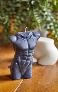 Sophisticated Sculptural Candle / Masculine Sensibility / Aesthetic Home Accessory / Handcrafted Wax Masterpiece / Trendy Interior Design / Sculpture-Inspired Candle / Unique Male Form Illumination / Decorative Centerpiece / Stylish Wax Creation / Artisanal Home Decor / Modern Decorative Figurine / Masculine Beauty Candle / Contemporary Wax Sculpture / Exquisite Home Detail / Artistic Statement Candle / Intriguing Male Bust Design / Sculptural Candle Art / Unique Waxwork