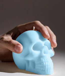 Gothic Skull Candle, Unique Macabre Design, Spooky Halloween Decor, Dark Aesthetic Home Accessory, Alternative Candle Gift, Creepy Wax Sculpture, Unusual Home Decor, Gothic Gift Idea, Intricate Skull Detail, Handcrafted Candle Art, Decorative Candle Display, Haunting Interior Design, Mysterious Atmosphere, Collector's Item, Eerie Home Accent, Goth Home Furnishing, Occult Inspired Decor, Skull Lover's Gift, Exquisite Wax Craftsmanship, Bewitching Candle Illumination.