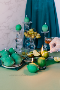 Lemon Shaped, Citrus Decor, Unique Design, Aromatic Home, Handmade Art, Decorative Accent, Yellow Theme, Artisan Craft, Fruit-Shaped Decor, Whimsical Gift, Creative Home, Zesty Aroma, Collectible Display, Table Centerpiece, Refreshing Votive