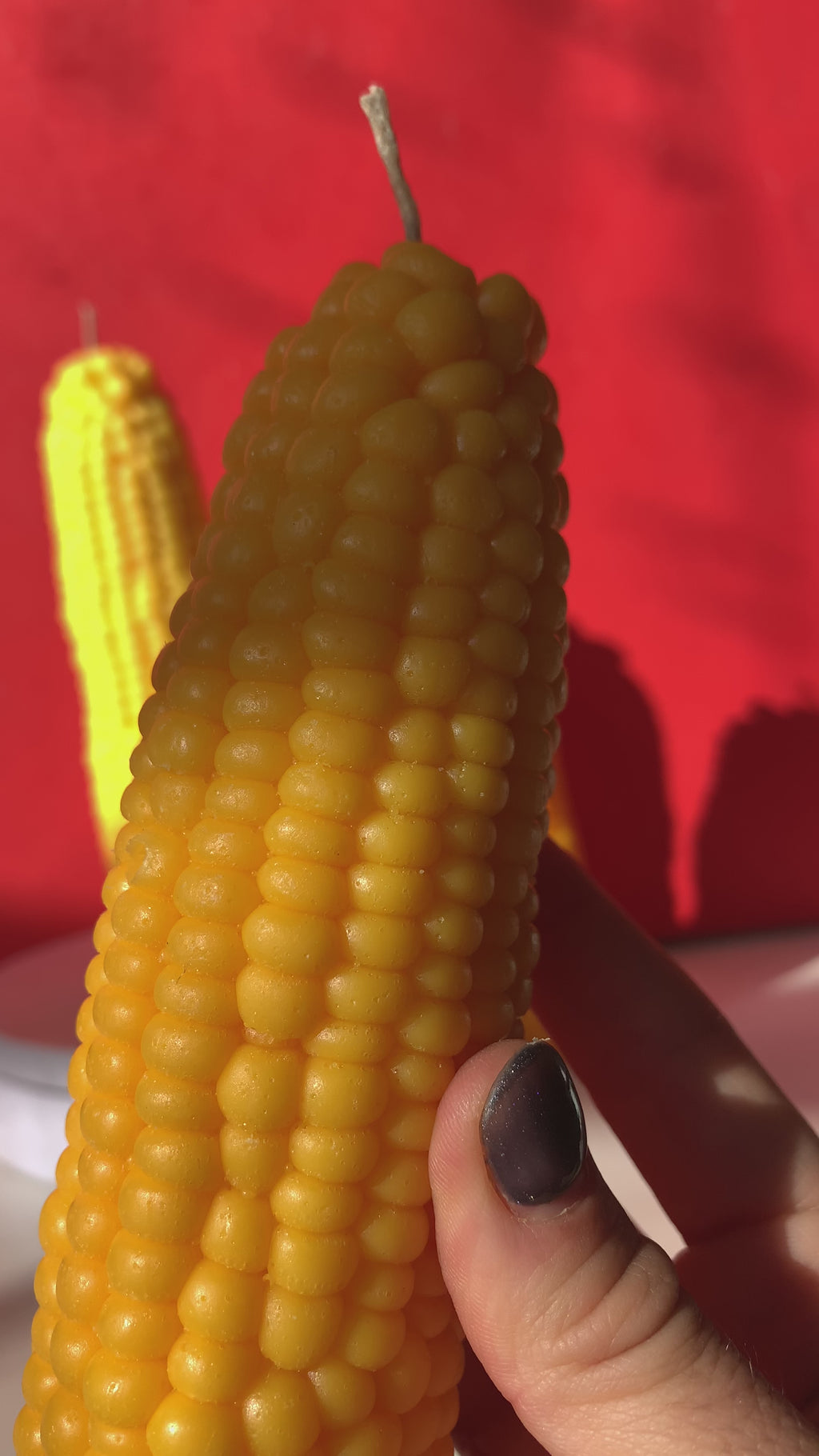  Corn Shaped, Novelty Candle, Unique Design, Farmhouse Decor, Handmade Candle, Decorative Accent, Quirky Home, Artisan Craft, Vegetable Theme, Whimsical Gift, Creative Home Decor, Corn Cob Candle, Fun Shaped, Collectible Candle, Table Centerpiece