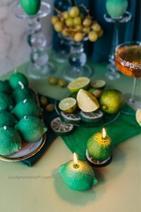 Lemon Shaped, Citrus Decor, Unique Design, Aromatic Home, Handmade Art, Decorative Accent, Yellow Theme, Artisan Craft, Fruit-Shaped Decor, Whimsical Gift, Creative Home, Zesty Aroma, Collectible Display, Table Centerpiece, Refreshing Votive