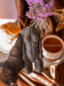  Feminine Candle, Body Sculpture, Woman Form Decor, Aesthetic Art, Sensual Wax, Unique Decorative Piece, Beauty Candle, Decorative Body Shape, Goddess-inspired Candle, Female Silhouette Decor