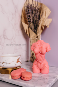  Feminine Candle, Body Sculpture, Woman Form Decor, Aesthetic Art, Sensual Wax, Unique Decorative Piece, Beauty Candle, Decorative Body Shape, Goddess-inspired Candle, Female Silhouette Decor