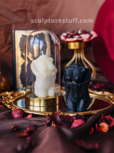 Angel Candle, Heavenly Decor, Guardian Sculpture, Divine Light, Spiritual Gift, Cherub Figurine, Celestial Atmosphere, Seraphic Flame, Winged Statue, Peaceful Ambiance, Angelic Presence, Religious Candle, Ethereal Home Accent