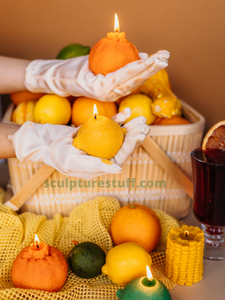  Fruit Candle, Aromatic Decor, Citrus Scent, Tropical Fragrance, Handmade Candle, Natural Essence, Exotic Home, Juicy Aromas, Botanical Scent, Refreshing Candles, Fruity Aroma, Home Fragrance, Unique Fruit Candle
