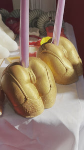 Playful Booty Candle Holder/Whimsical Cheeky Bum Decor/Cheeky Bottom Sculpture/Fun Booty Stand/Quirky Derriere Candle Decor/Sassy Candlestick/Playful Bum Ornament/Cheeky Tush Decor/Amusing Bottom Piece/Whimsical Booty Sculpture/Playful Derriere Stand/Fun Bum Accent/Flirty Booty Candle Stand/Amusing Backside Ornament/Playful Bottom Sculpture/Cheeky Tush Decor/Silly Cheeky Bum Ornament/Joyful Booty Decor/Cheeky Backside Sculpture/Amusing Tush Stand/Playful Derriere Decor