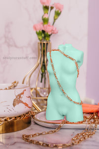 Skinny Female Candle, Slim Figure Sculpture, Petite Woman Decor, Elegant Body Candle, Delicate Silhouette Art, Slender Female Gift, Subtle Beauty Sculpture, Graceful Body Poses, Sleek and Minimalist Decor, Fashion Model Candle, Subdued Elegance Gift, Petite Frame Sculpture, Chic and Thin Woman Candle