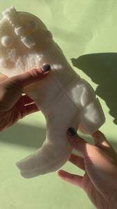 Handcrafted Cowboy Boot Soy Wax Candle - Yeehaw Western Decor, Unique Rodeo-Inspired Design, Made with 100% Natural Soy Wax, Clean Burning, Long-lasting, Perfect Gift for Western Enthusiasts and Home Decor, Available Now at SculptureStuff.com