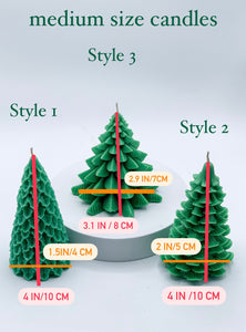 Pine Scented Candle, Handcrafted Holiday Decor, Festive Mantelpiece Candle, Winter Celebration Centerpiece, Cozy Christmas Atmosphere, Unique Tree-shaped Candle, Seasonal Illumination, Christmas Eve Candlelight, Ornamental Holiday Lighting, Christmas Tabletop Decor, Home for the Holidays Candle
