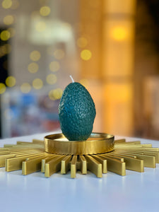  Avocado Shaped, Unique Design, Handcrafted Accent, Artisan Craftsmanship, Novelty Decor, Whimsical Gift, Creative Centerpiece, Fruit-Inspired Sculpture, Green Home Decor, Collectible Art Piece, Decorative Sculpture, Kitchen Decor, Modern Candle Holder, Quirky Home Accents, Fun Table Decor