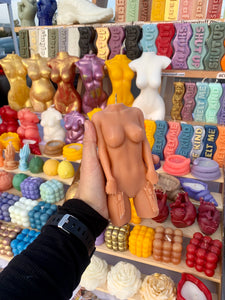  Feminine Candle, Body Sculpture, Woman Form Decor, Aesthetic Art, Sensual Wax, Unique Decorative Piece, Beauty Candle, Decorative Body Shape, Goddess-inspired Candle, Female Silhouette Decor