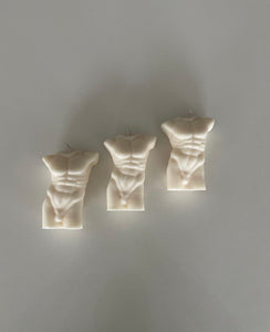 Sophisticated Sculptural Candle / Masculine Sensibility / Aesthetic Home Accessory / Handcrafted Wax Masterpiece / Trendy Interior Design / Sculpture-Inspired Candle / Unique Male Form Illumination / Decorative Centerpiece / Stylish Wax Creation / Artisanal Home Decor / Modern Decorative Figurine / Masculine Beauty Candle / Contemporary Wax Sculpture / Exquisite Home Detail / Artistic Statement Candle / Intriguing Male Bust Design / Sculptural Candle Art / Unique Waxwork