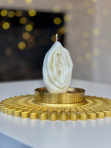 Vagina Candle / Gift for Gynecologists / Gift for Women's Health Enthusiasts / Oddity Gift / Edgy Candles / Feminine Anatomy Decor / Women's Health Novelty / Quirky Bedroom Gift /Oddity Gifts/ Present for Her/ Appreciation Gift for Women/ funny