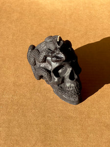 Gothic Skull Candle, Unique Macabre Design, Spooky Halloween Decor, Dark Aesthetic Home Accessory, Alternative Gift, Creepy Wax Sculpture, Unusual Home Decor, Intricate Skull Detail, Handcrafted Art, Decorative Display, Haunting Interior Design, Mysterious Atmosphere, Collector's Item, Eerie Home Accent, Goth Furnishing, Occult Inspired Decor, Skull Lover's Delight, Exquisite Wax Craftsmanship, Bewitching Illumination
