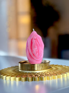 Vagina Candle / Gift for Gynecologists / Gift for Women's Health Enthusiasts / Oddity Gift / Edgy Candles / Feminine Anatomy Decor / Women's Health Novelty / Quirky Bedroom Gift /Oddity Gifts/ Present for Her/ Appreciation Gift for Women/ funny