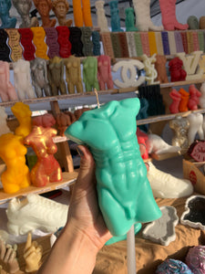 Sophisticated Sculptural Candle / Masculine Sensibility / Aesthetic Home Accessory / Handcrafted Wax Masterpiece / Trendy Interior Design / Sculpture-Inspired Candle / Unique Male Form Illumination / Decorative Centerpiece / Stylish Wax Creation / Artisanal Home Decor / Modern Decorative Figurine / Masculine Beauty Candle / Contemporary Wax Sculpture / Exquisite Home Detail / Artistic Statement Candle / Intriguing Male Bust Design / Sculptural Candle Art / Unique Waxwork