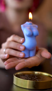Pregnant Candle / Mama-to-be Body Soy Wax Candle