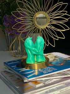 The Lovers Candle / Same-Sex Romance / Male-Male Unity / LGBTQ+ Flame / Gay Couple's Decor / Passionate Wax Sculpture / Love and Inclusivity / Romantic Candle Pair / Homosexual Ambiance / Unique Men's Gift / Relationship Symbolism / Pride Flame / Handcrafted Same-Sex Statue / LGBTQ Love Lighting / Gay Pride Candle
