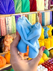 The Lovers Candle / Same-Sex Romance / Male-Male Unity / LGBTQ+ Flame / Gay Couple's Decor / Passionate Wax Sculpture / Love and Inclusivity / Romantic Candle Pair / Homosexual Ambiance / Unique Men's Gift / Relationship Symbolism / Pride Flame / Handcrafted Same-Sex Statue / LGBTQ Love Lighting / Gay Pride Candle