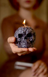 Gothic Skull Candle, Unique Macabre Design, Spooky Halloween Decor, Dark Aesthetic Home Accessory, Alternative Gift, Creepy Wax Sculpture, Unusual Home Decor, Intricate Skull Detail, Handcrafted Art, Decorative Display, Haunting Interior Design, Mysterious Atmosphere, Collector's Item, Eerie Home Accent, Goth Furnishing, Occult Inspired Decor, Skull Lover's Delight, Exquisite Wax Craftsmanship, Bewitching Illumination