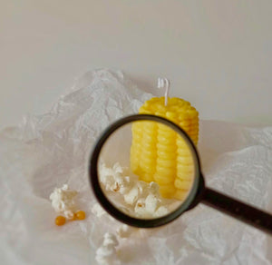  Corn Shaped, Novelty Candle, Unique Design, Farmhouse Decor, Handmade Candle, Decorative Accent, Quirky Home, Artisan Craft, Vegetable Theme, Whimsical Gift, Creative Home Decor, Corn Cob Candle, Fun Shaped, Collectible Candle, Table Centerpiece
