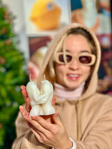 The Lovers Candle / Same-Sex Romance / Male-Male Unity / LGBTQ+ Flame / Gay Couple's Decor / Passionate Wax Sculpture / Love and Inclusivity / Romantic Candle Pair / Homosexual Ambiance / Unique Men's Gift / Relationship Symbolism / Pride Flame / Handcrafted Same-Sex Statue / LGBTQ Love Lighting / Gay Pride Candle