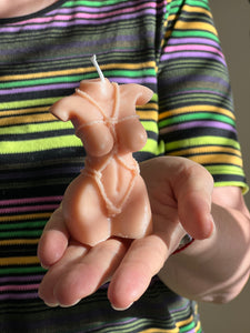  Feminine Candle, Body Sculpture, Woman Form Decor, Aesthetic Art, Sensual Wax, Unique Decorative Piece, Beauty Candle, Decorative Body Shape, Goddess-inspired Candle, Female Silhouette Decor