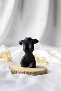 Elegant Female Torso Luminary / Sensuous Silhouette Candlelight / Graceful Contour Flame / Womanly Form Decorative Candle / Stylish Body Shape Wax / Artistic Goddess Candle / Unique Feminine Figure Illuminator / Exquisite Lady Sculpture Light / Decorative Femme Fatale Candle / Stylish Body Sculpture Luminary / Elegant Goddess Wax / Allure-Inspired Female Silhouette Candle / Chic Womanly Form Decor 