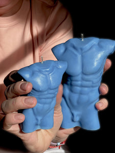 Sophisticated Sculptural Candle / Masculine Sensibility / Aesthetic Home Accessory / Handcrafted Wax Masterpiece / Trendy Interior Design / Sculpture-Inspired Candle / Unique Male Form Illumination / Decorative Centerpiece / Stylish Wax Creation / Artisanal Home Decor / Modern Decorative Figurine / Masculine Beauty Candle / Contemporary Wax Sculpture / Exquisite Home Detail / Artistic Statement Candle / Intriguing Male Bust Design / Sculptural Candle Art / Unique Waxwork