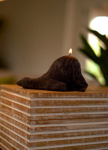  Whimsical Sleepy Bear / Teddy Bear Lover's Gift / Adorable Candle Sculpture / Bear-Themed Relaxation / Natural Soy Wax / Artistic Animal Candle / Sleepy Bear Aroma / Decorative Sculpted Candle / Hand-Poured Soy Candle / Bear Shaped Home Accent / Tranquil Bear Décor / Charming Bear Design / Cute Wildlife Candle / Quirky Bear Collectible