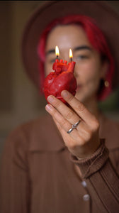 Love, Home fragrance, Decorative candles, Romantic atmosphere, Wedding decor, Gift idea, Candle centerpiece, Home decor, Heart motif, Candle holder, Candle design, Wax art, Handcrafted candles, Romantic lighting, Interior styling, Candle accessory