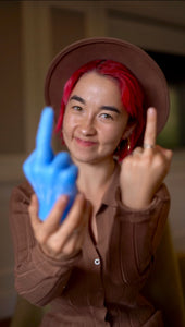 middle finger, candle, rebellion, protest, defiance, expression, gesture, humor, unconventional, statement, controversy, controversial, bold, irreverent, dissent, iconoclast, nonconformity, rebellious art, cheeky, symbolic, protest candle, counterculture, defiance symbol, edgy, unconventional design, cultural dissent, provocative, controversial art, rebellious spirit, bold statement.