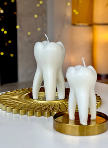 Tooth Candle, Dental Decor, Dentist Gift, Novelty Candle, Dentistry Art, Quirky Home Decor, Tooth-Shaped Candle, Dental Office Accent, Unique Gift Idea, Fun Wax Sculpture, Dentist Office Decor, Creative Present, Dental Hygiene Candle