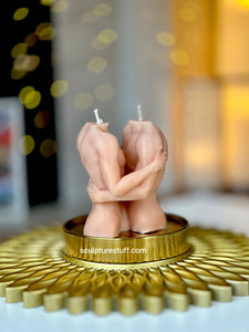 The Lovers Candle / Same-Sex Romance / Male-Male Unity / LGBTQ+ Flame / Gay Couple's Decor / Passionate Wax Sculpture / Love and Inclusivity / Romantic Candle Pair / Homosexual Ambiance / Unique Men's Gift / Relationship Symbolism / Pride Flame / Handcrafted Same-Sex Statue / LGBTQ Love Lighting / Gay Pride Candle