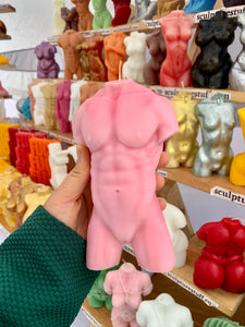  Top Surgery Celebration / Gender Nonconforming Art / Transgender Pride Sculpture / Body Positivity Decor / Masculine Beauty Symbol / Diverse Gender Identities / Inclusive Sculpted Art / Trans Community Empowerment / Unique Gender Expression / Progressive Home Decor / Art Celebrating Identity / Trans Rights Symbol / Sculptural Queer Visibility / Transmasculine Candle Holder / LGBTQ Interior Design"