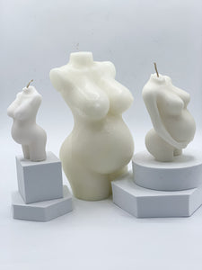 Pregnant Candle / Mama-to-be Body Soy Wax Candle