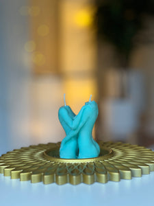 The Lovers Candle / Same-Sex Romance / Male-Male Unity / LGBTQ+ Flame / Gay Couple's Decor / Passionate Wax Sculpture / Love and Inclusivity / Romantic Candle Pair / Homosexual Ambiance / Unique Men's Gift / Relationship Symbolism / Pride Flame / Handcrafted Same-Sex Statue / LGBTQ Love Lighting / Gay Pride Candle