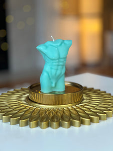 Sophisticated Sculptural Candle / Masculine Sensibility / Aesthetic Home Accessory / Handcrafted Wax Masterpiece / Trendy Interior Design / Sculpture-Inspired Candle / Unique Male Form Illumination / Decorative Centerpiece / Stylish Wax Creation / Artisanal Home Decor / Modern Decorative Figurine / Masculine Beauty Candle / Contemporary Wax Sculpture / Exquisite Home Detail / Artistic Statement Candle / Intriguing Male Bust Design / Sculptural Candle Art / Unique Waxwork