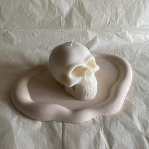Gothic Skull Candle, Unique Macabre Design, Spooky Halloween Decor, Dark Aesthetic Home Accessory, Alternative Candle Gift, Creepy Wax Sculpture, Unusual Home Decor, Gothic Gift Idea, Intricate Skull Detail, Handcrafted Candle Art, Decorative Candle Display, Haunting Interior Design, Mysterious Atmosphere, Collector's Item, Eerie Home Accent, Goth Home Furnishing, Occult Inspired Decor, Skull Lover's Gift, Exquisite Wax Craftsmanship, Bewitching Candle Illumination.