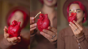 ChatGPT Heart-shaped candle, Romantic decor, Candlelight ambiance, Valentine's Day, Love symbol, Home fragrance, Decorative candles, Romantic atmosphere, Wedding decor, Gift idea, Candle centerpiece, Home decor, Heart motif, Candle holder, Candle design, Wax art, Handcrafted candles, Romantic lighting, Interior styling, Candle accessory