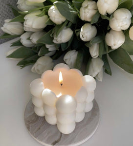 Bubble Сandle,  Modern home decor, Scandinavian interior design, Bohemian home accessories, Minimalist decor ideas, Vintage home furnishings, Industrial style decor, Eco-friendly home decor, Luxury home accents, Farmhouse chic decorations