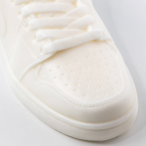 Unique and detailed Nike Air Force 1 Candle, a sneaker-shaped decorative sculpture candle. Crafted with precision, this high-quality candle adds a touch of urban flair to any space. Ideal gift for him, perfect for the holiday season. Limited stock availabl